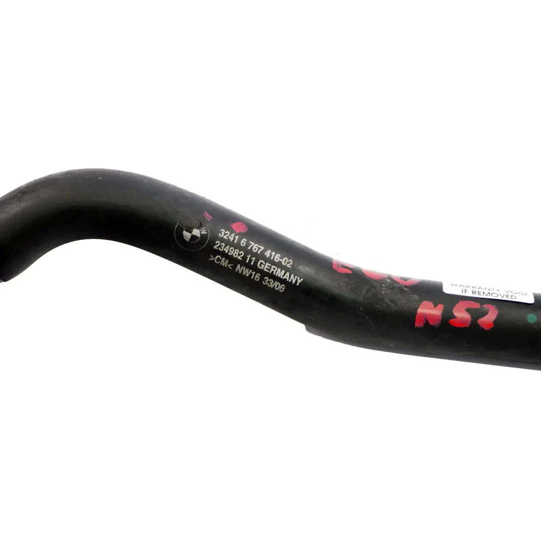 N52 Tubo Di Aspirazione Del Servosterzo Tubo Flessibile 6767416 per BMW E60 E61 E64 con numero di parte 6850285 BMW E60 E61 E64 N52 Tubo Di Aspirazione Del Servosterzo Tubo Flessibile 6767416 - SKU 6850285 - Numero di parte 6850285