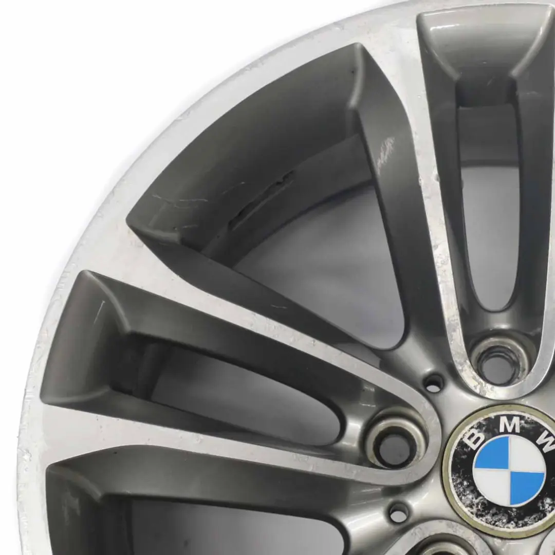 Wheel Rim BMW X1 E84 Alloy Ferricgrey 18" Double Spoke 421 8J ET:30 - SKU 6850293-1 - Part number 6850293