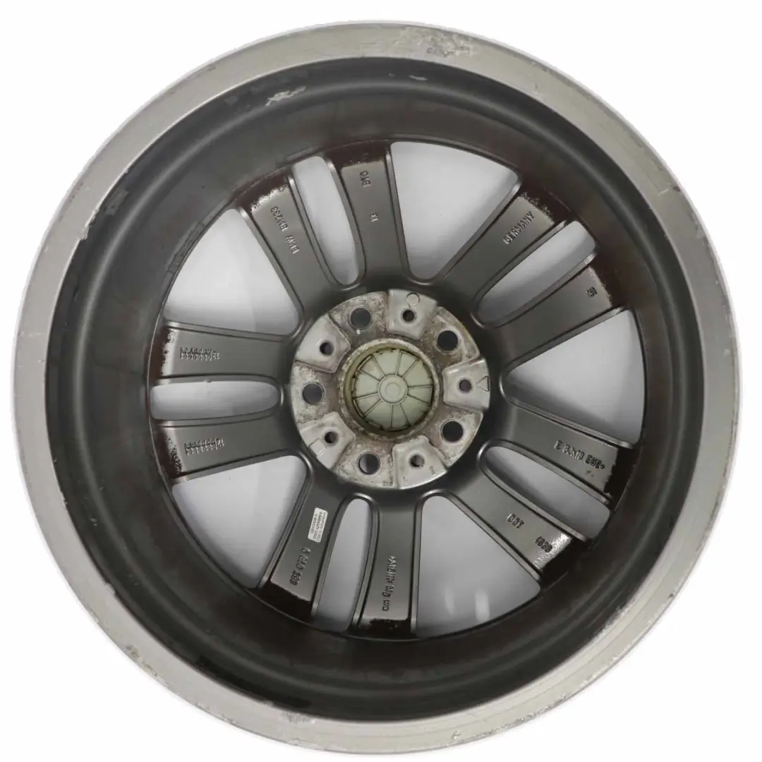  Llanta BMW X1 E84 Aleación Ferricgrey 18" Doble Radio 421 8J ET:30 - SKU 6850293-1 - Número de pieza 6850293