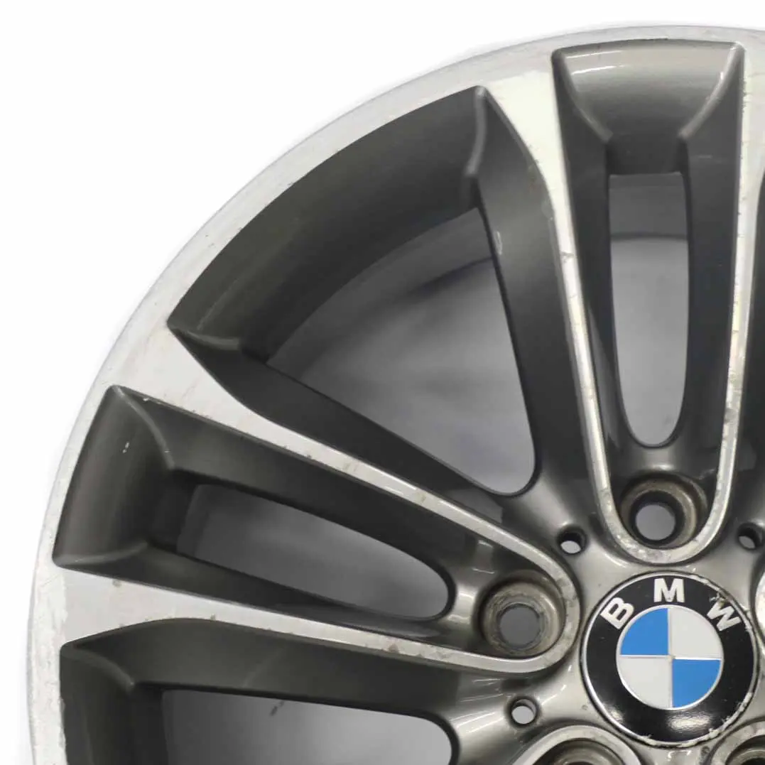  Felge BMW X1 E84 Leichtmetallfelge Ferricgrey 18" Doppelspeiche 421 8J - SKU 6850293-2 - Teilenummer 6850293