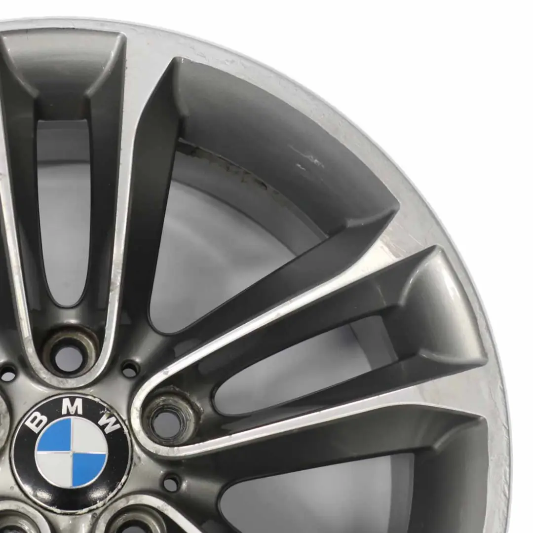  Cerchio ruota BMW X1 E84 Alloy Ferricgrey 18" Doppie razze 421 8J ET:30 - SKU 6850293-2 - Numero di parte 6850293