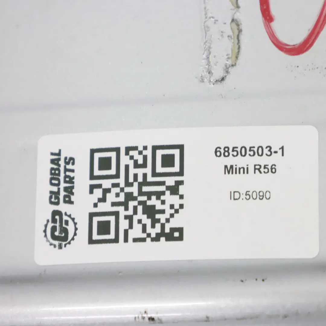 Cerchio in lega argento 17" ET:48 7J per Mini Cooper One R55 R56 R57 R58 con numero di parte 6850503 Mini Cooper One R55 R56 R57 R58 Cerchio in lega argento 17" ET:48 7J - SKU 6850503-1 - Numero di parte 6850503