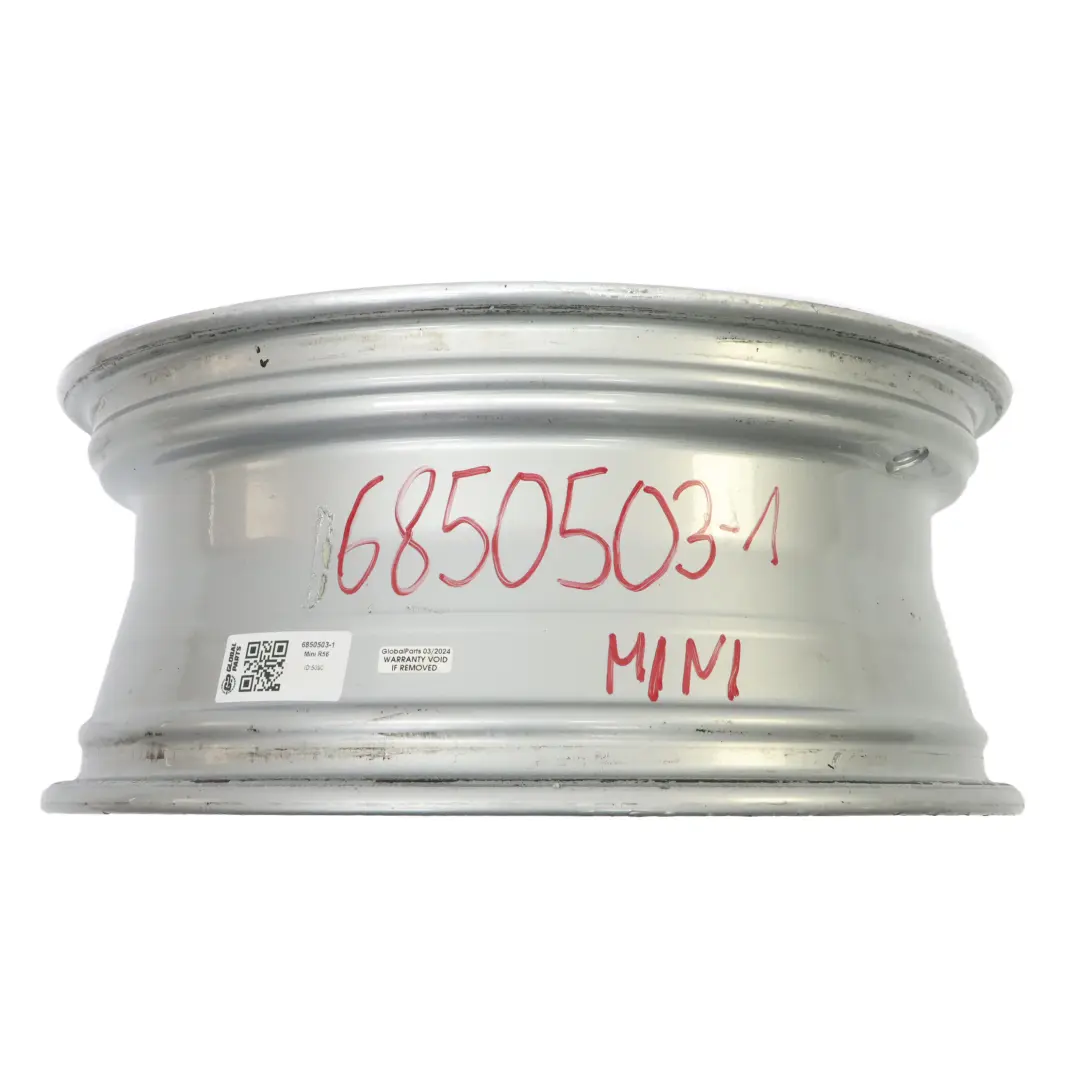 Llanta de aleación plateada 17" ET:48 7J para Mini Cooper One R55 R56 R57 R58 con número de pieza 6850503 Mini Cooper One R55 R56 R57 R58 Llanta de aleación plateada 17" ET:48 7J - SKU 6850503-1 - Número de pieza 6850503