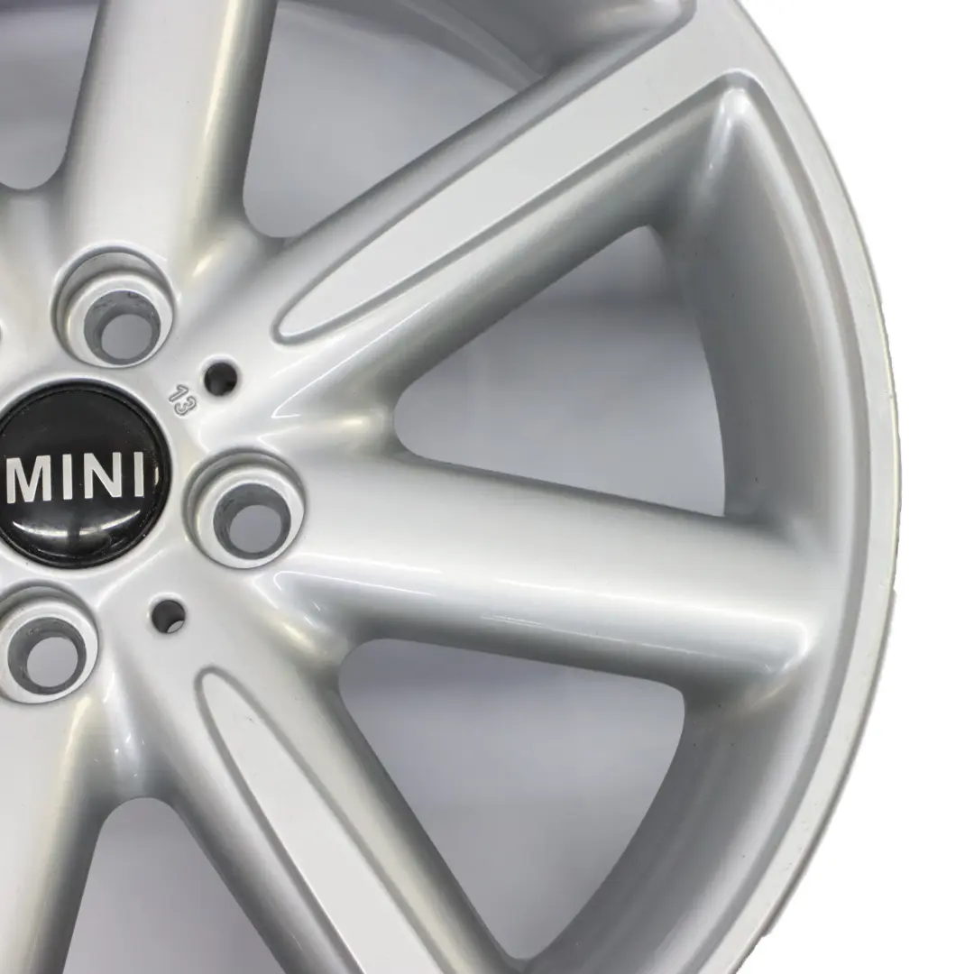 Mini Cooper One R55 R56 R57 Silberne Leicht metall felge 17" ET:48 7J - SKU 6850503-1 - Teilenummer 6850503