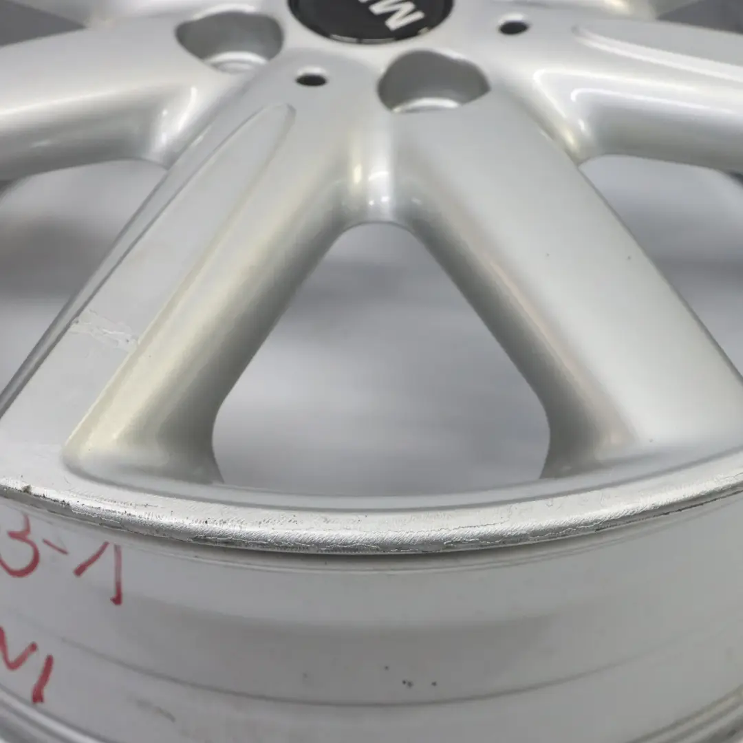 Mini Cooper One R55 R56 R57 Silberne Leicht metall felge 17" ET:48 7J - SKU 6850503-1 - Teilenummer 6850503