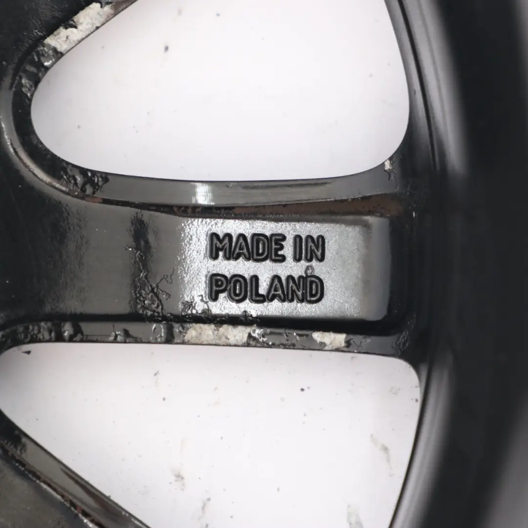 Jante Alliage Noir 17" ET:48 7J Sandblast Turned 132 Mini Cooper R55 R56 R57 - SKU 6850504-1 - Numéro de pièce 6850504