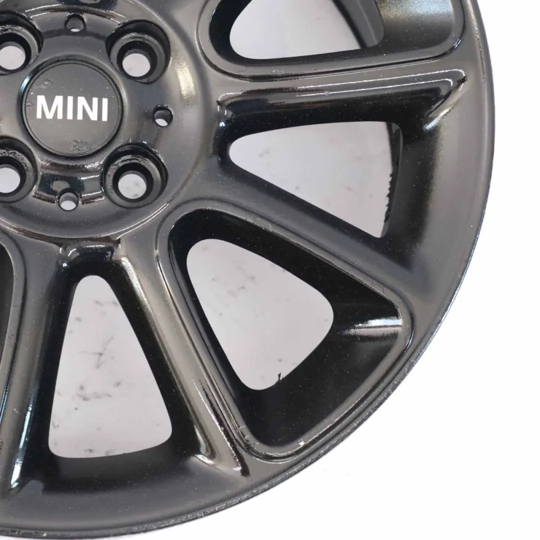 Alloy Rim 17" ET:48 7J Sandblast Turned 132 Mini Cooper R55 R56 R57 Black Wheel - SKU 6850504-1 - Part number 6850504