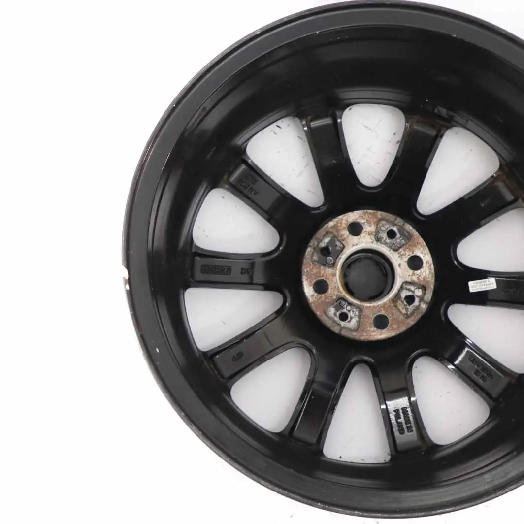 Mini Cooper R55 R56 R57 Black Wheel Alloy Rim 17" ET:48 7J Sandblast Turned 132 - SKU 6850504-3 - Part number 6850504