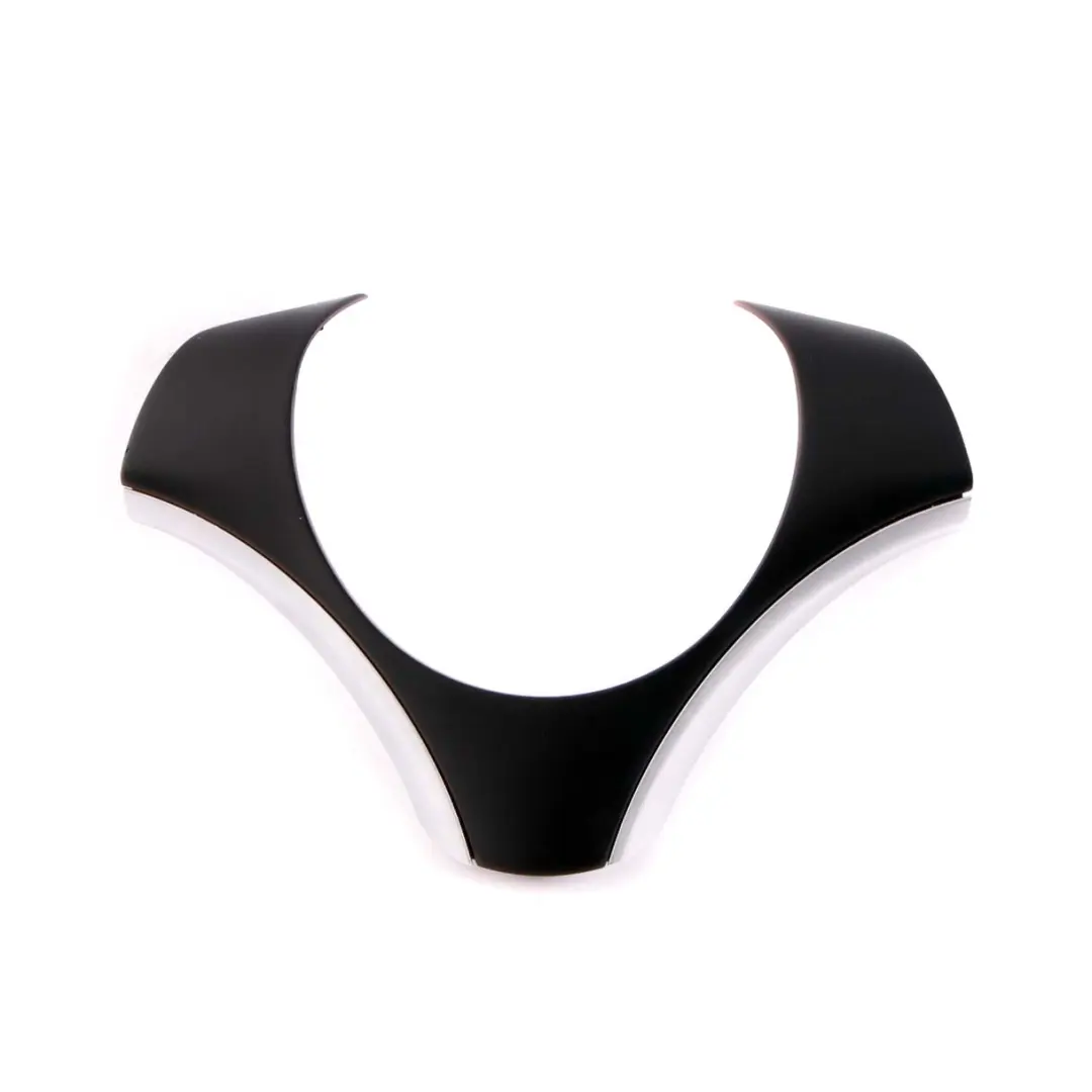 BMW E81 E87 E90 E91 Volante Cubre Embellecedor Negro / Cromo Pearlglos - SKU 6850540 - Número de pieza 6769893