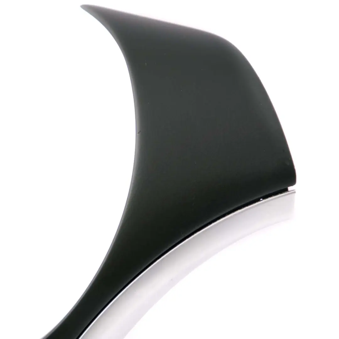 Steering Wheel Cover Trim Black / Chrome Pearlglos to BMW E81 E87 E90 E91 with Part number 6769893 BMW E81 E87 E90 E91 Steering Wheel Cover Trim Black / Chrome Pearlglos - SKU 6850540 - Part number 6769893