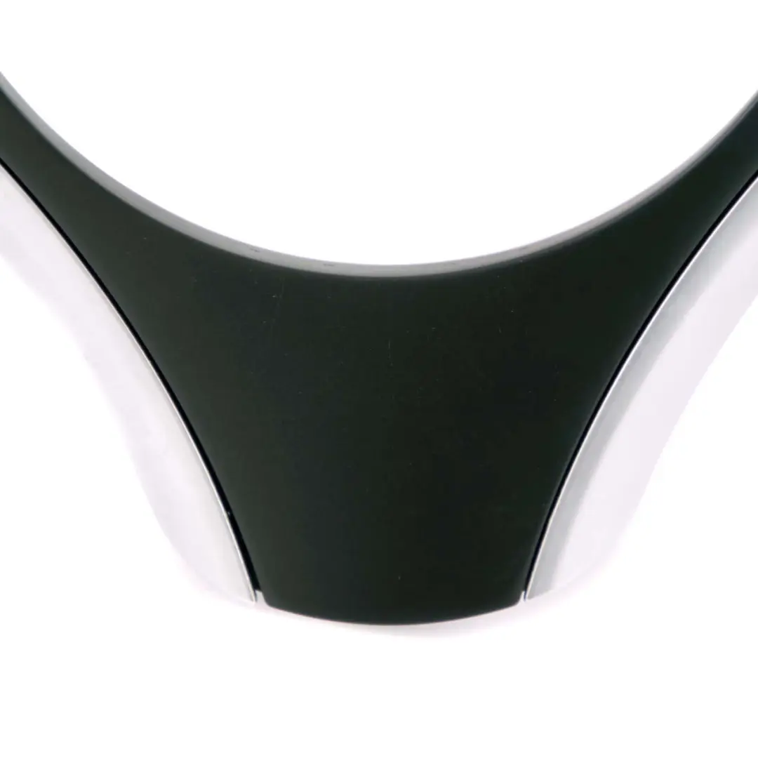 BMW E81 E87 E90 E91 Steering Wheel Cover Trim Black / Chrome Pearlglos - SKU 6850540 - Part number 6769893