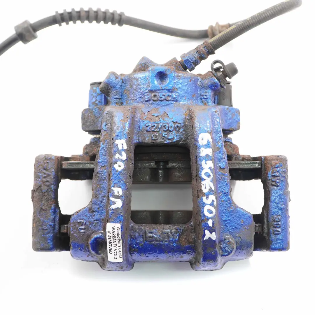 Brake Caliper BMW F20 F30 F31 Front Right O/S Wheel Housing 22/300 Blue to with Part number 6850650 Brake Caliper BMW F20 F30 F31 Front Right O/S Wheel Housing 22/300 Blue - SKU 6850650-2 - Part number 6850650