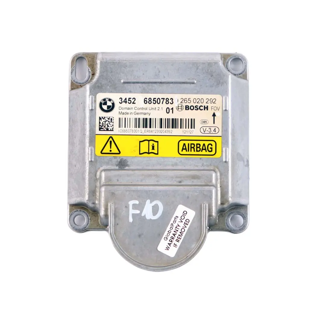 BMW F01 F02 LCI F06 F10 F11 F13 ECU ICM Control Unit Module Airbag - SKU 6850783 - Part number 6857314