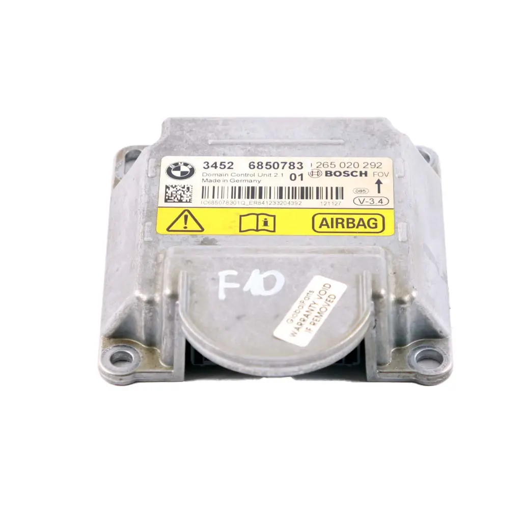 BMW F01 F02 LCI F06 F10 F11 F13 ECU ICM Control Unit Module Airbag - SKU 6850783 - Part number 6857314