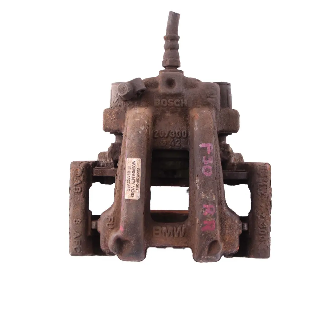 Right O/S Brake Caliper Housing Carrier 20/300 to BMW F20 F21 F30 F31 Rear with Part number 6850858 BMW F20 F21 F30 F31 Rear Right O/S Brake Caliper Housing Carrier 20/300 - SKU 6850858-1 - Part number 6850858