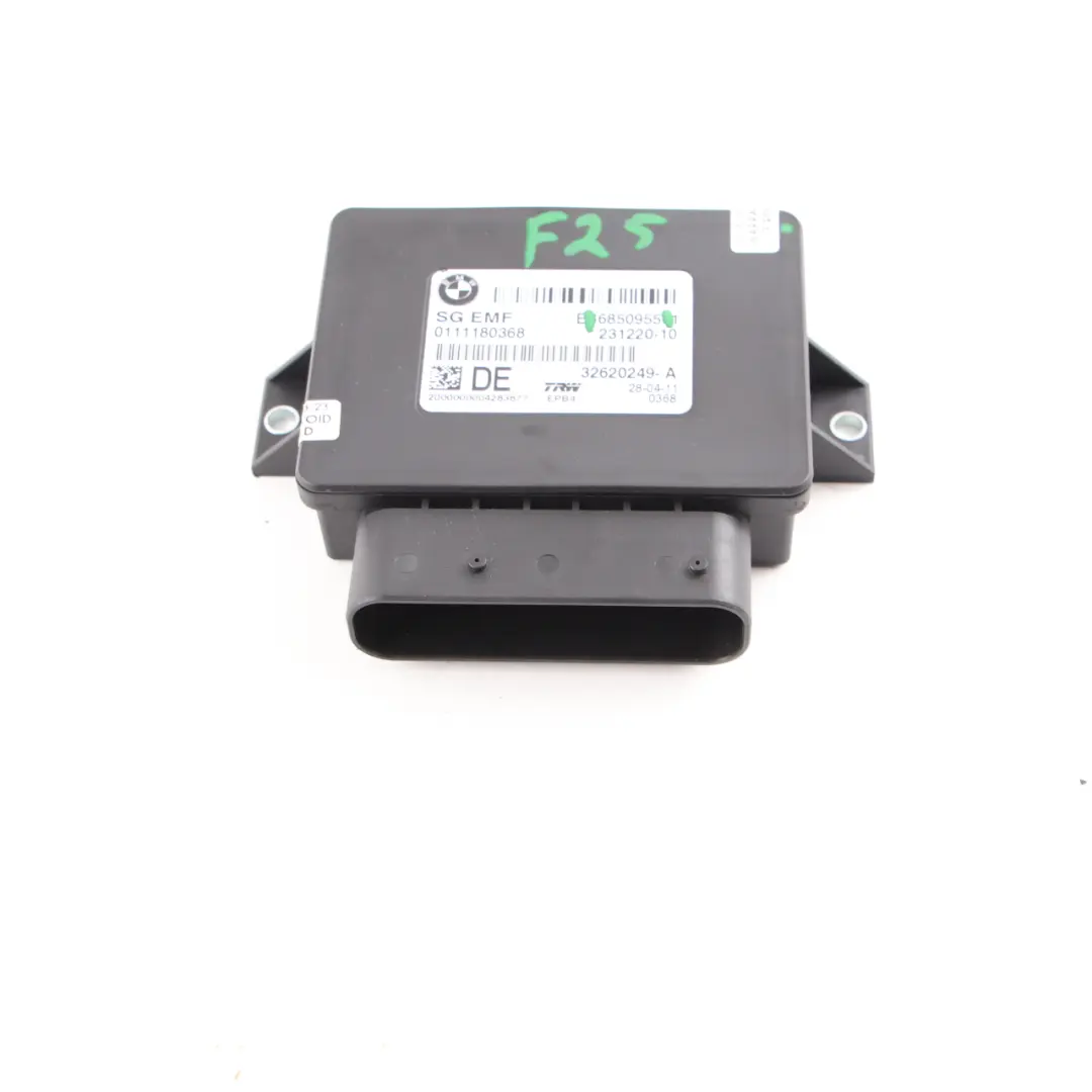 BMW F10 F11 LCI Módulo Unidad Control Freno Mano Estacionamiento EMF 6798113 - SKU 6850955 - Número de pieza 6850955