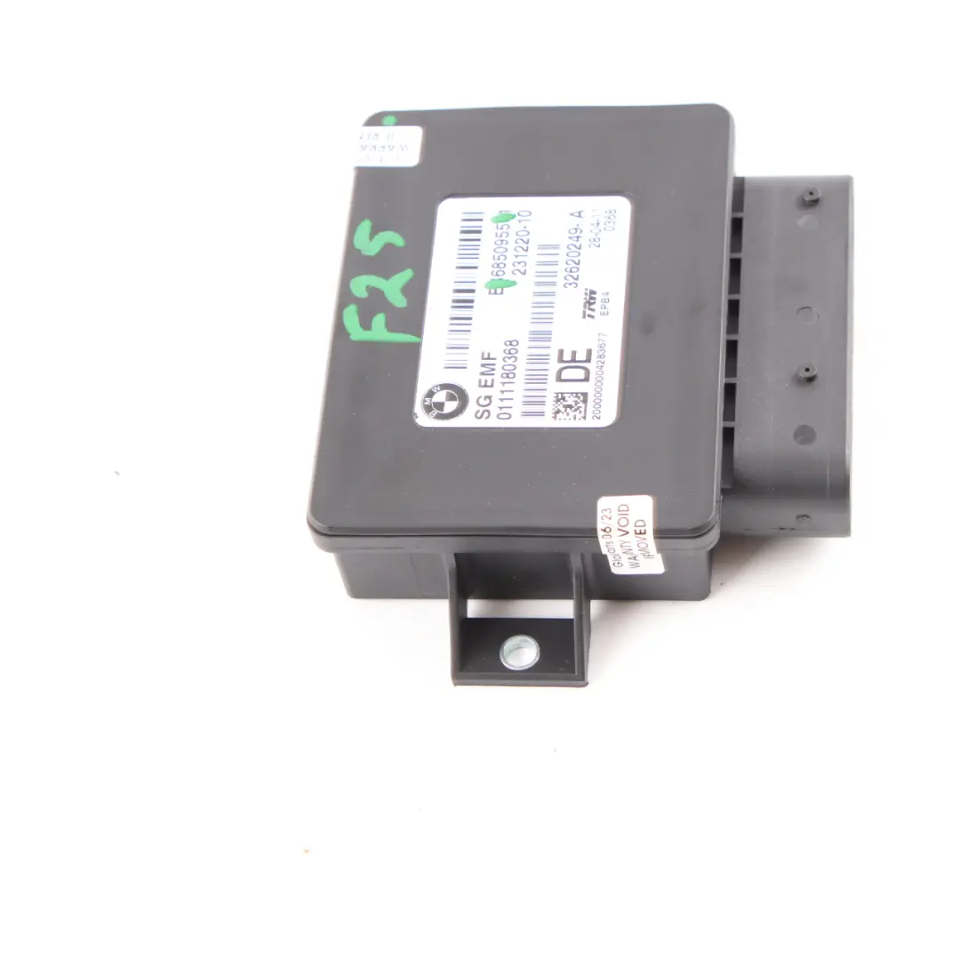  Brake Control Unit BMW F10 F11 X3 F25 Parking Brake Handbrake Module EMF - SKU 6850955 - Part number 6850955
