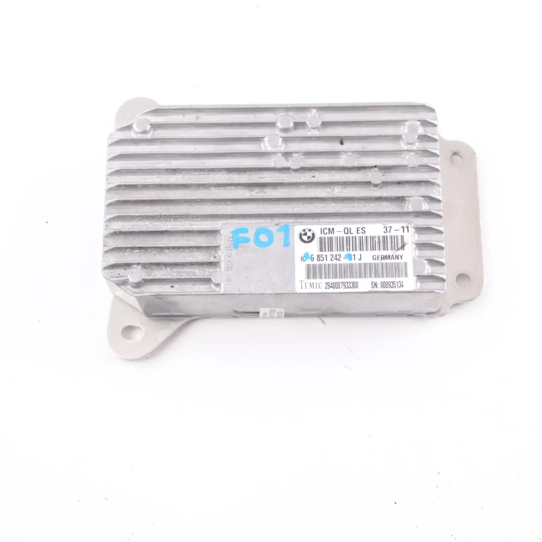 Moduł ICM BMW F01 F02 Moduł Sterownik ICM do o numerze 6851242 Moduł ICM BMW F01 F02 Moduł Sterownik ICM - SKU 6851242 - Numer Części 6851242