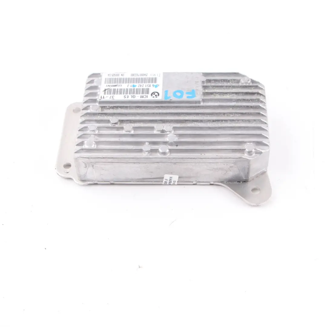 Modulo ICM BMW F01 F02 Gestione integrata telaio QL ES Unità controllo per con numero di parte 6851242 Modulo ICM BMW F01 F02 Gestione integrata telaio QL ES Unità controllo - SKU 6851242 - Numero di parte 6851242