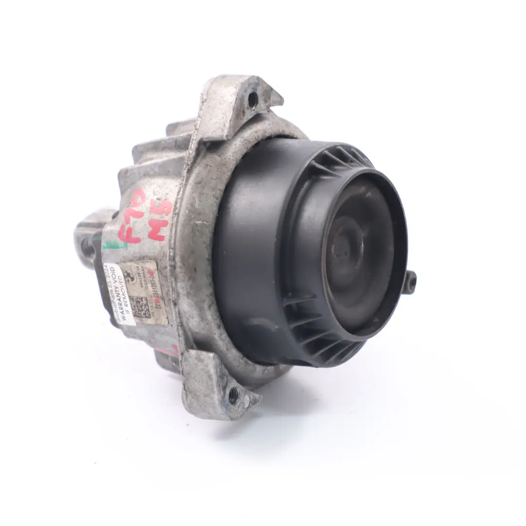 Mount BMW F10 LCI F12 550i 650i M5 Engine Suspension Left N/S to Engine with Part number 6851263 Engine Mount BMW F10 LCI F12 550i 650i M5 Engine Suspension Left N/S - SKU 6851263 - Part number 6851263