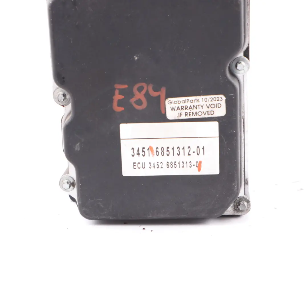 Brake Pump Hydraulic Unit DSC Module Braking Unit 6851313 to BMW X1 E84 with Part number 6851312 BMW X1 E84 Brake Pump Hydraulic Unit DSC Module Braking Unit 6851313 - SKU 6851312 - Part number 6851312
