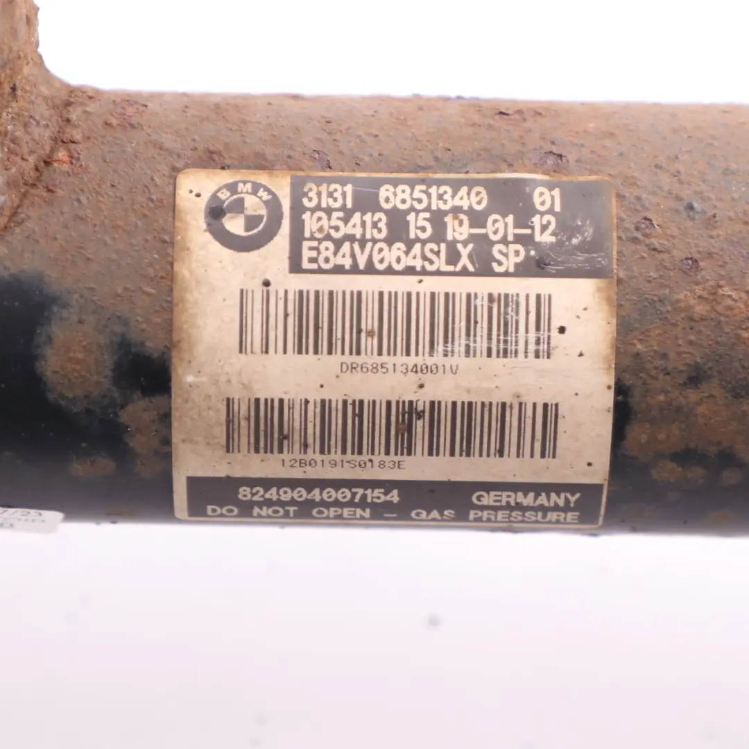 Amortiguador Delantero Derecho Sport Spring Strut para BMW X1 E84 xDrive con número de pieza 6851340 BMW X1 E84 xDrive Amortiguador Delantero Derecho Sport Spring Strut - SKU 6851340-1 - Número de pieza 6851340