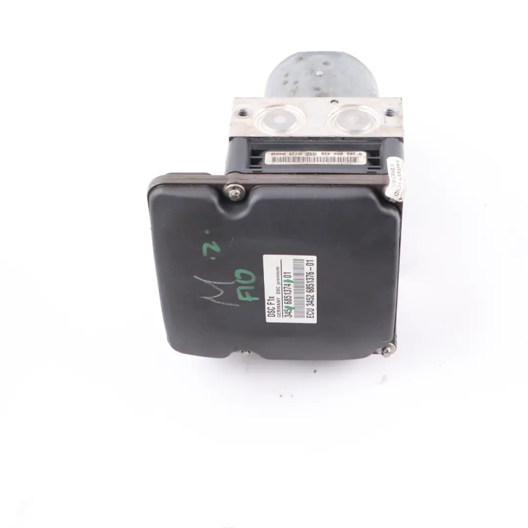 Unità Idraulica Pompa Freno DSC Modulo Frenante 6851376 per BMW F10 F11 con numero di parte 6851374 BMW F10 F11 Unità Idraulica Pompa Freno DSC Modulo Frenante 6851376 - SKU 6851374 - Numero di parte 6851374