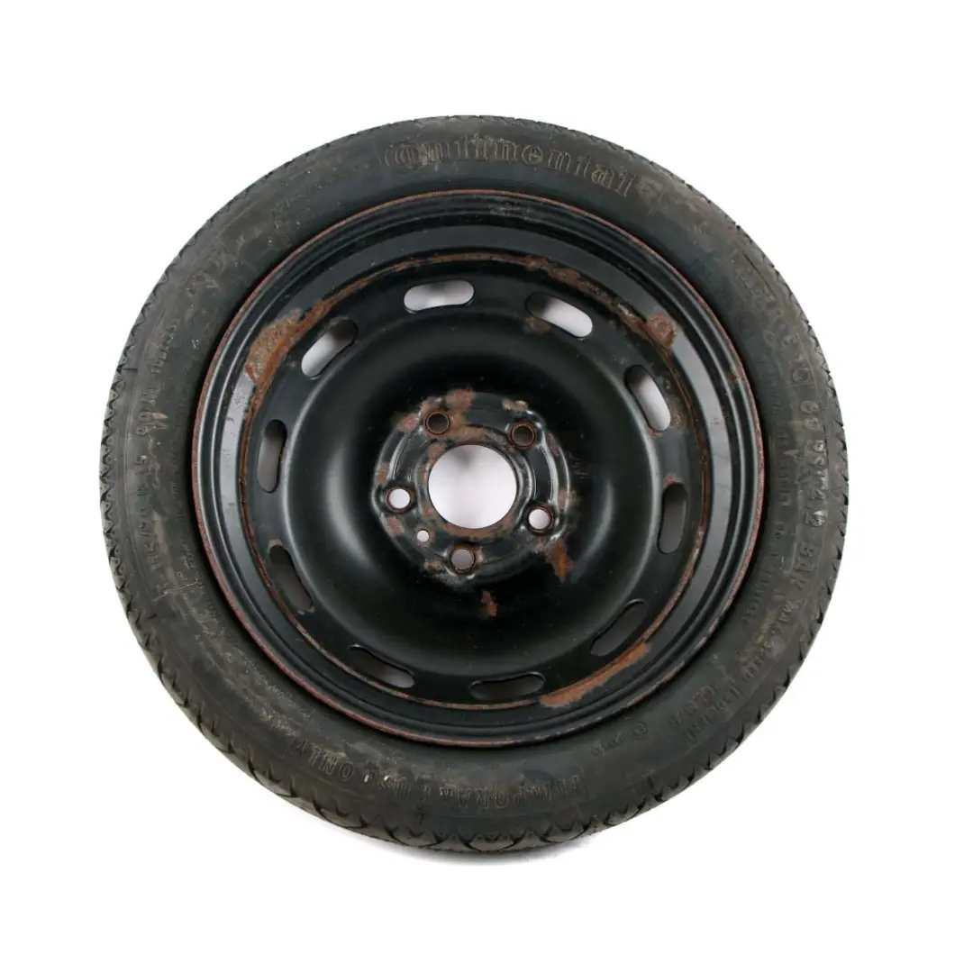  Roue de secours Mini F55 F56 Compact Acier noir 115/70 R15 3,5J ET:28 - SKU 6851506 - Numéro de pièce 6851506
