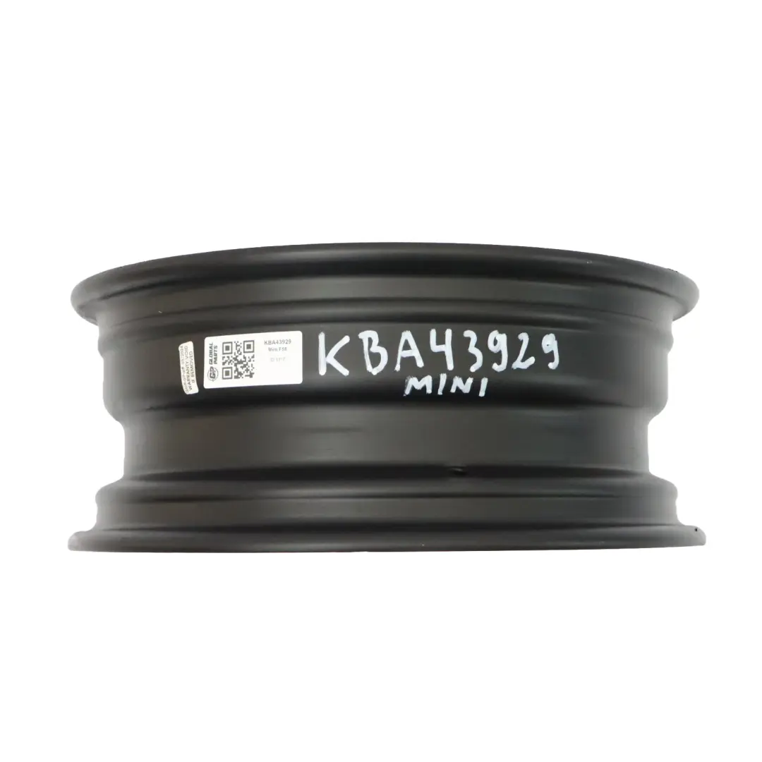 Mini Cooper One F55 F56 F57 Llanta de acero negra 15" ET:46 5,5J - SKU 6851510 - Número de pieza 1511414