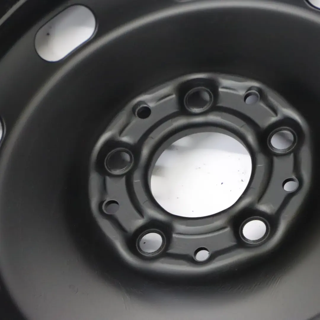 Llanta de acero negra 15" ET:46 5,5J para Mini Cooper One F55 F56 F57 con número de pieza 1511414 Mini Cooper One F55 F56 F57 Llanta de acero negra 15" ET:46 5,5J - SKU 6851510 - Número de pieza 1511414