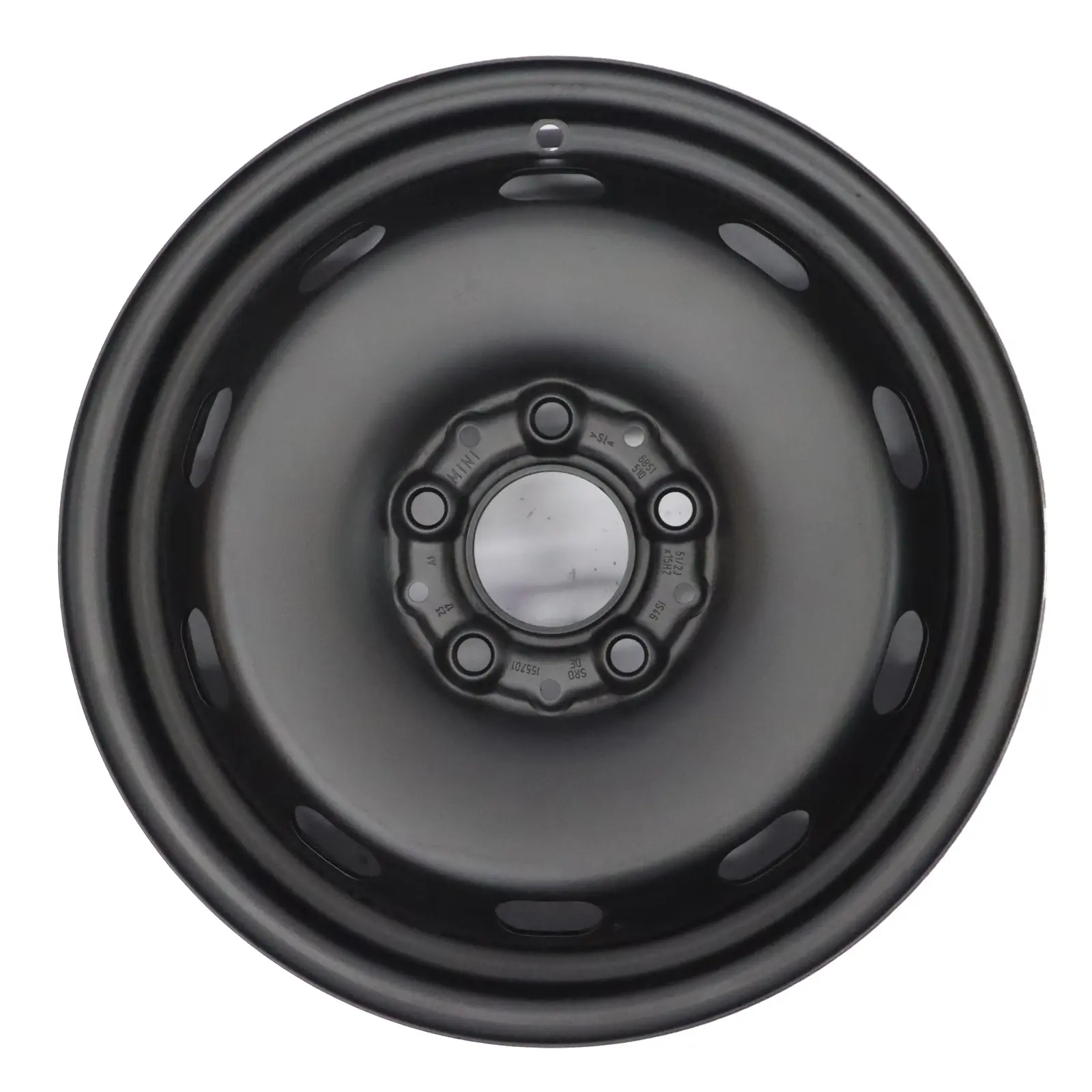 Mini Cooper One F55 F56 F57 Cerchio in acciaio nero 15" ET:46 5,5J 6851510