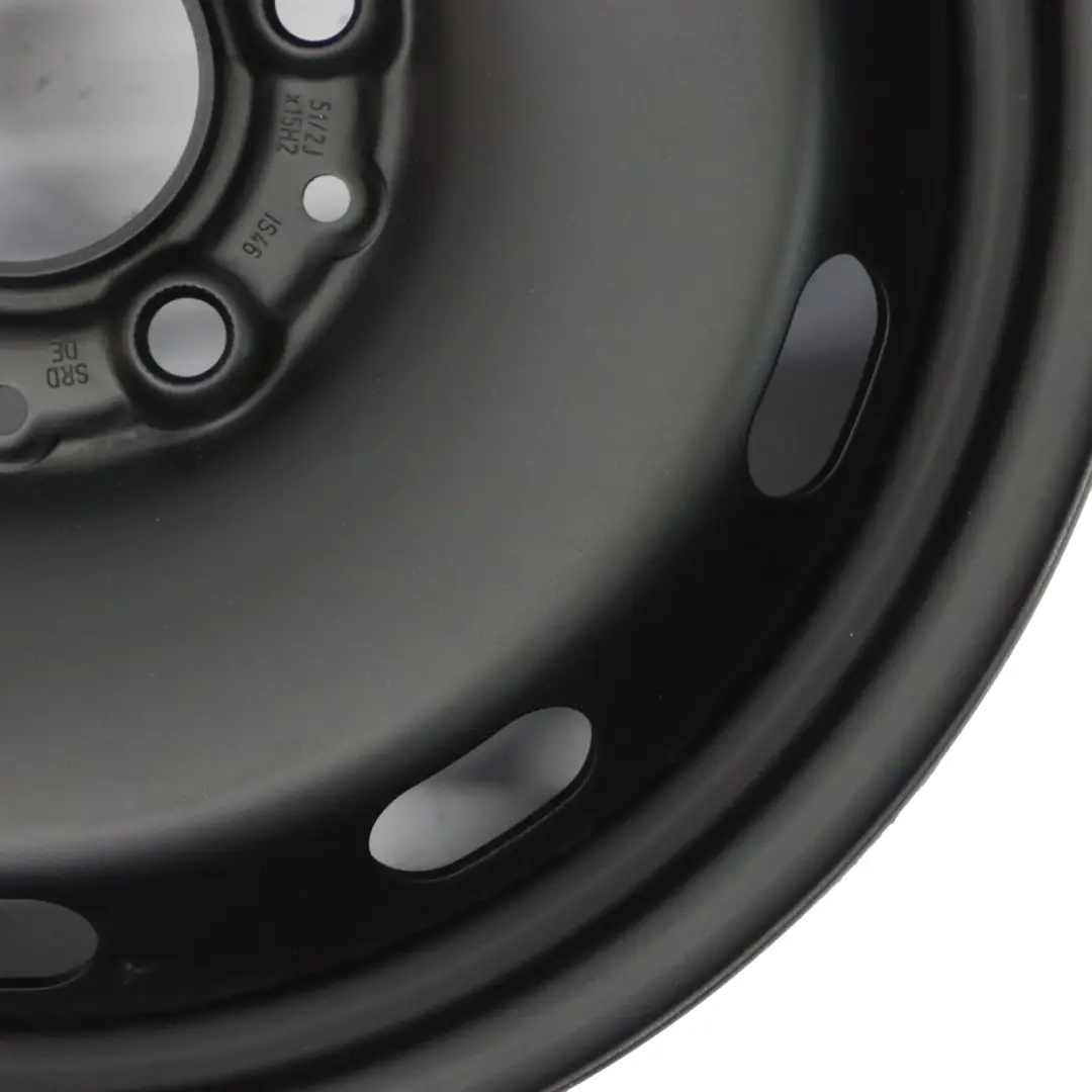 Llanta de acero negra 15" ET:46 5,5J para Mini Cooper One F55 F56 F57 con número de pieza 1511414 Mini Cooper One F55 F56 F57 Llanta de acero negra 15" ET:46 5,5J - SKU 6851510 - Número de pieza 1511414