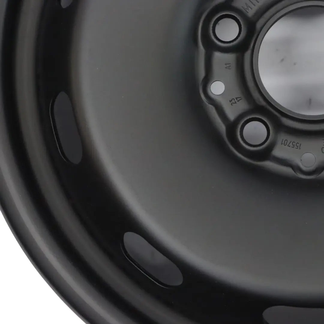 Mini Cooper One F55 F56 F57 Black Steel Wheel Rim 15" ET:46 5,5J - SKU 6851510 - Part number 1511414