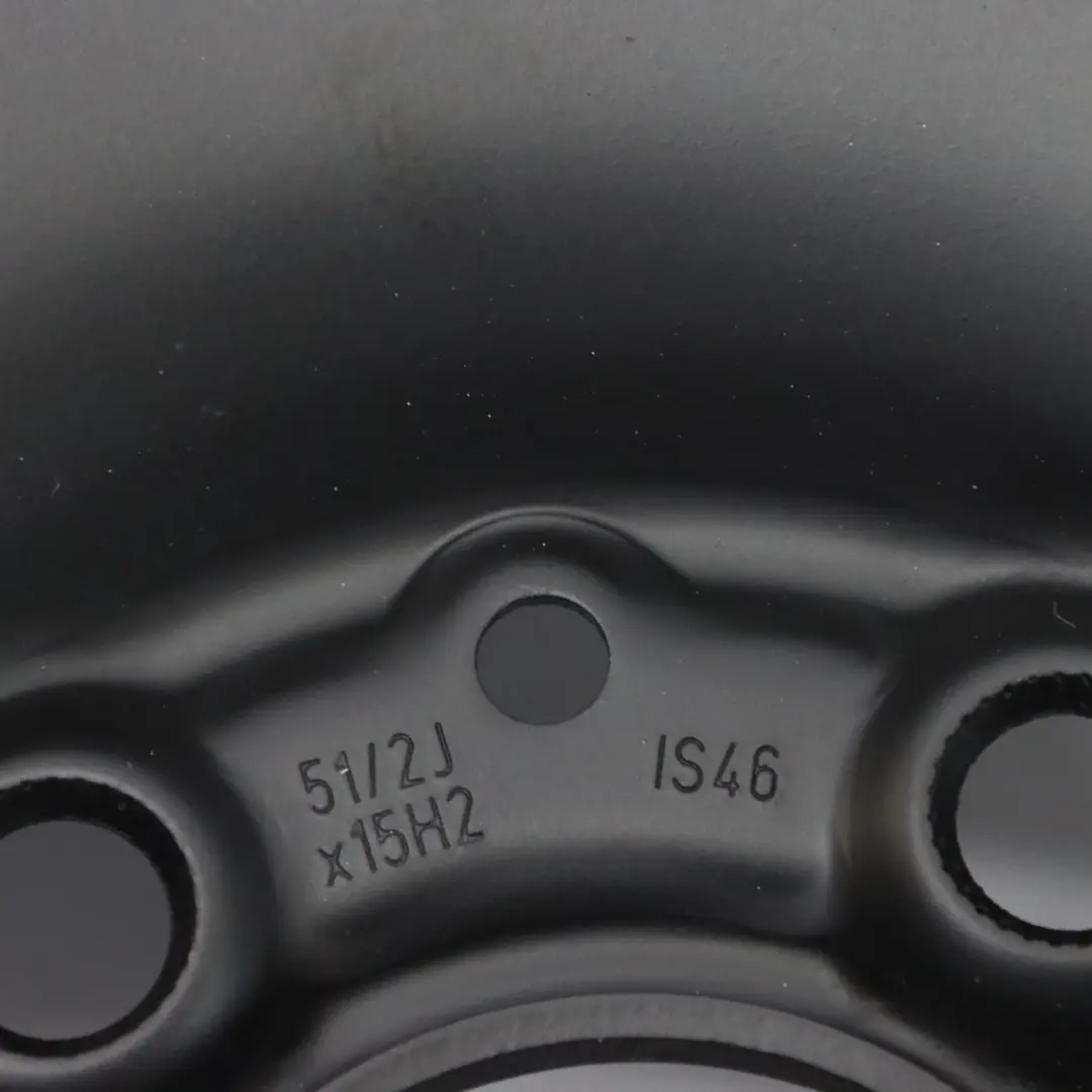 Jante Acier Noir 15" ET:46 5,5J pour Mini Cooper One F55 F56 F57 à propos du numéro de pièce 1511414 Mini Cooper One F55 F56 F57 Jante Acier Noir 15" ET:46 5,5J - SKU 6851510 - Numéro de pièce 1511414