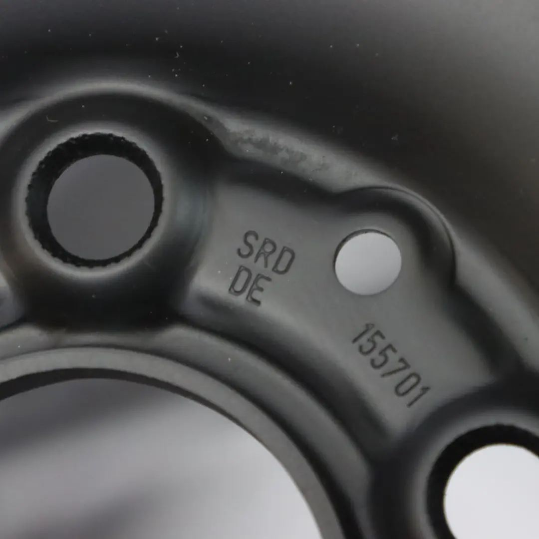 Cerchio in acciaio nero 15" ET:46 5,5J per Mini Cooper One F55 F56 F57 con numero di parte 1511414 Mini Cooper One F55 F56 F57 Cerchio in acciaio nero 15" ET:46 5,5J - SKU 6851510 - Numero di parte 1511414