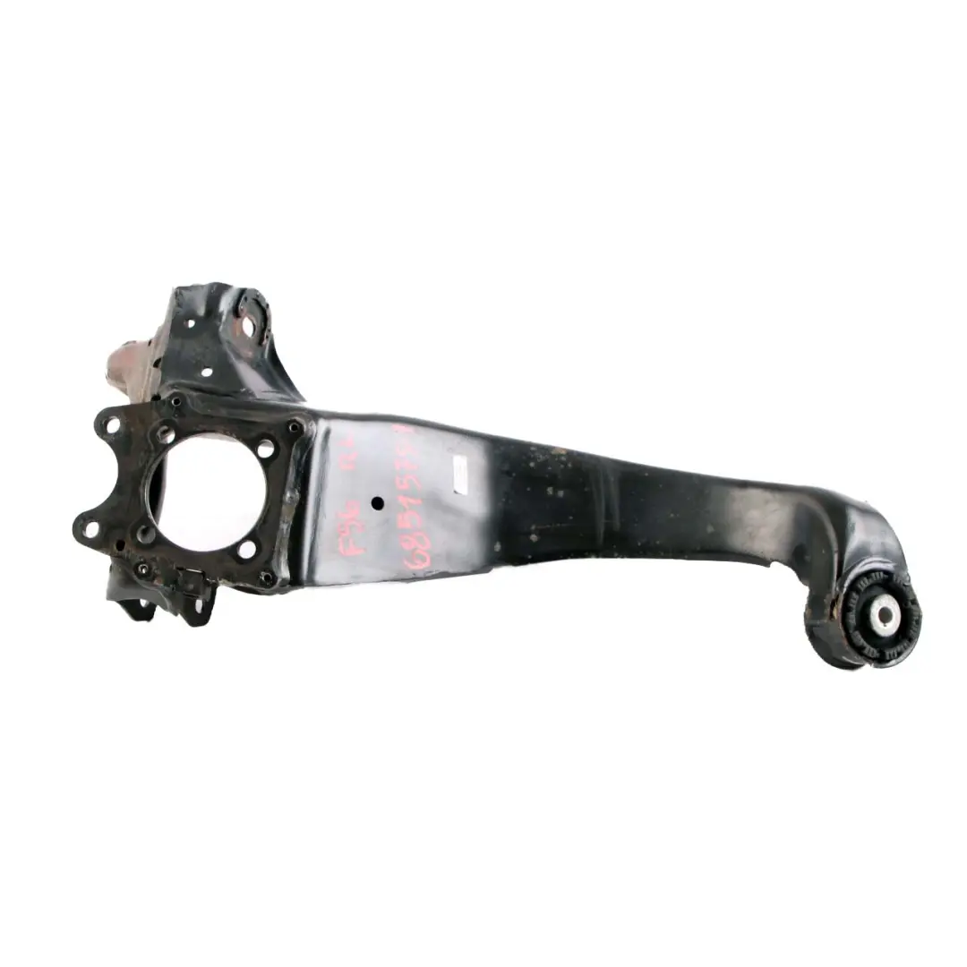 Assale Posteriore Sinistro Supporto Braccio Traino Ruota per Mini F55 F56 F57 con numero di parte 6851575 Mini F55 F56 F57 Assale Posteriore Sinistro Supporto Braccio Traino Ruota - SKU 6851575-1 - Numero di parte 6851575