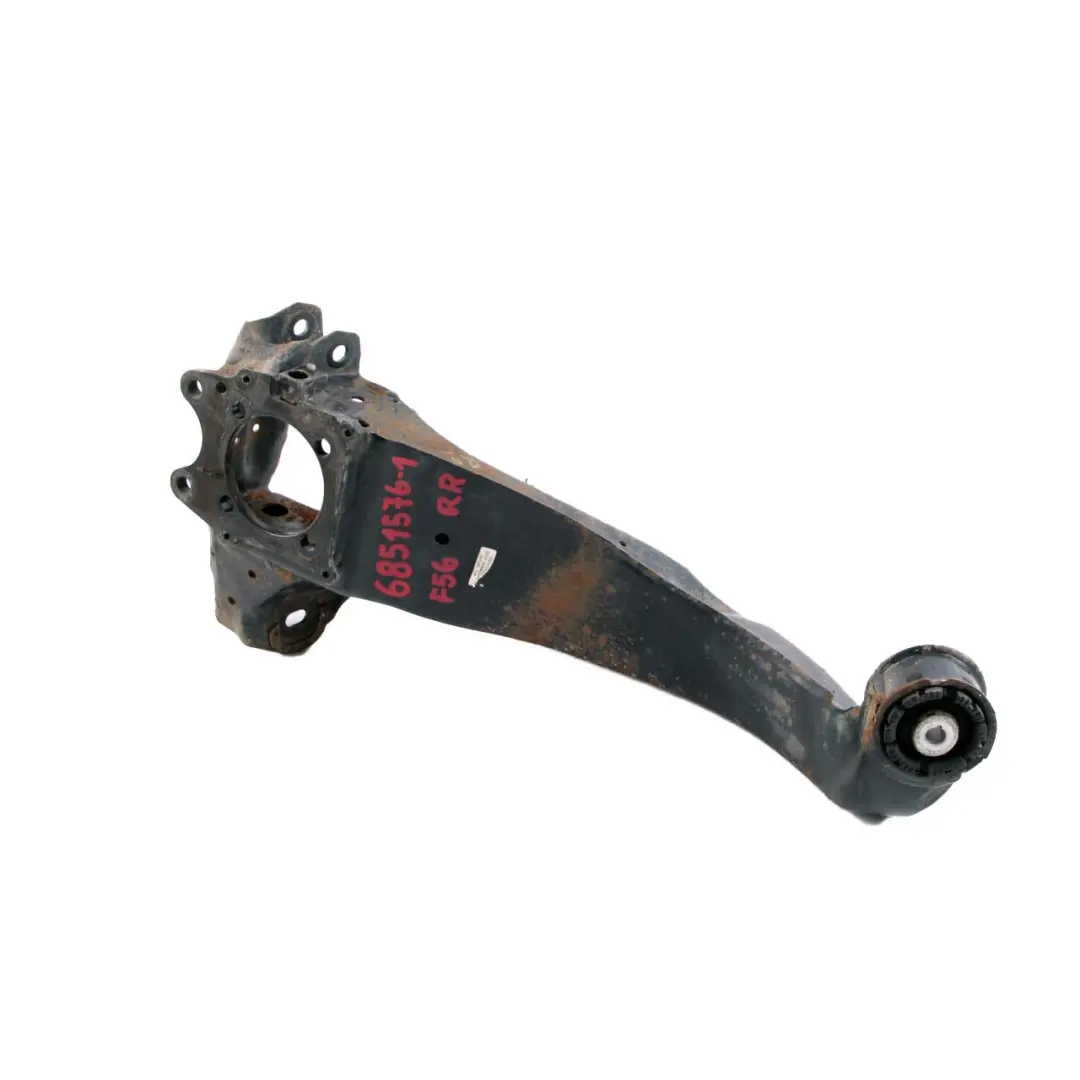 Essieu arriere droit support bras oscillants roue pour Mini Cooper One F55 F56 F57 à propos du numéro de pièce 6851576 Mini Cooper One F55 F56 F57 Essieu arriere droit support bras oscillants roue - SKU 6851576-1 - Numéro de pièce 6851576