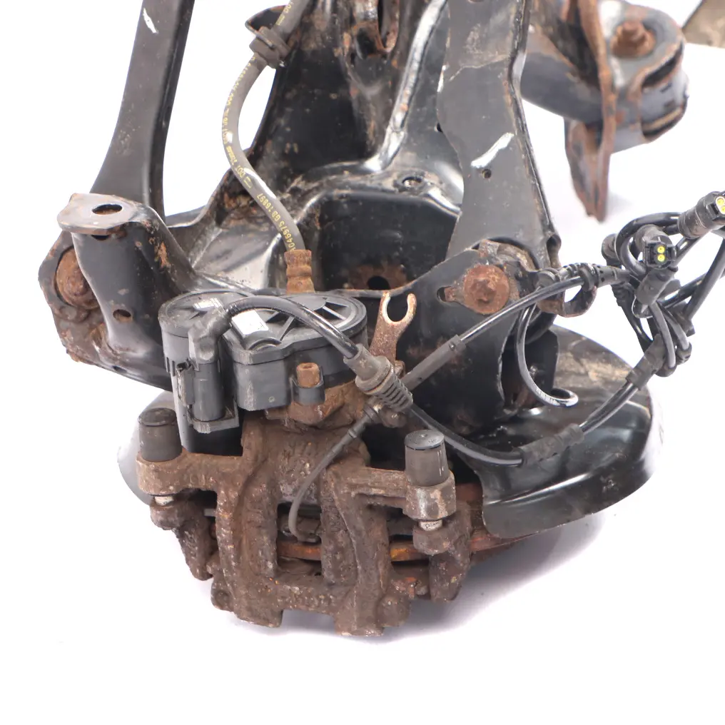 Trailing Arm Rear Axle Right O/S Wheel Mounting Leg Brake Disc to Mini F54 Wheel with Part number 6851580 Mini F54 Wheel Trailing Arm Rear Axle Right O/S Wheel Mounting Leg Brake Disc - SKU 6851580-1 - Part number 6851580