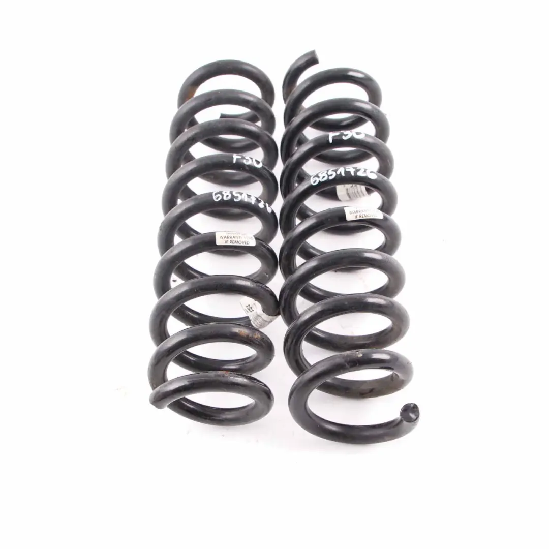  Coil Spring BMW F30 Rear Axle Suspension Left Right N/O/S Spring Set EE - SKU 6851726 - Part number 6851726