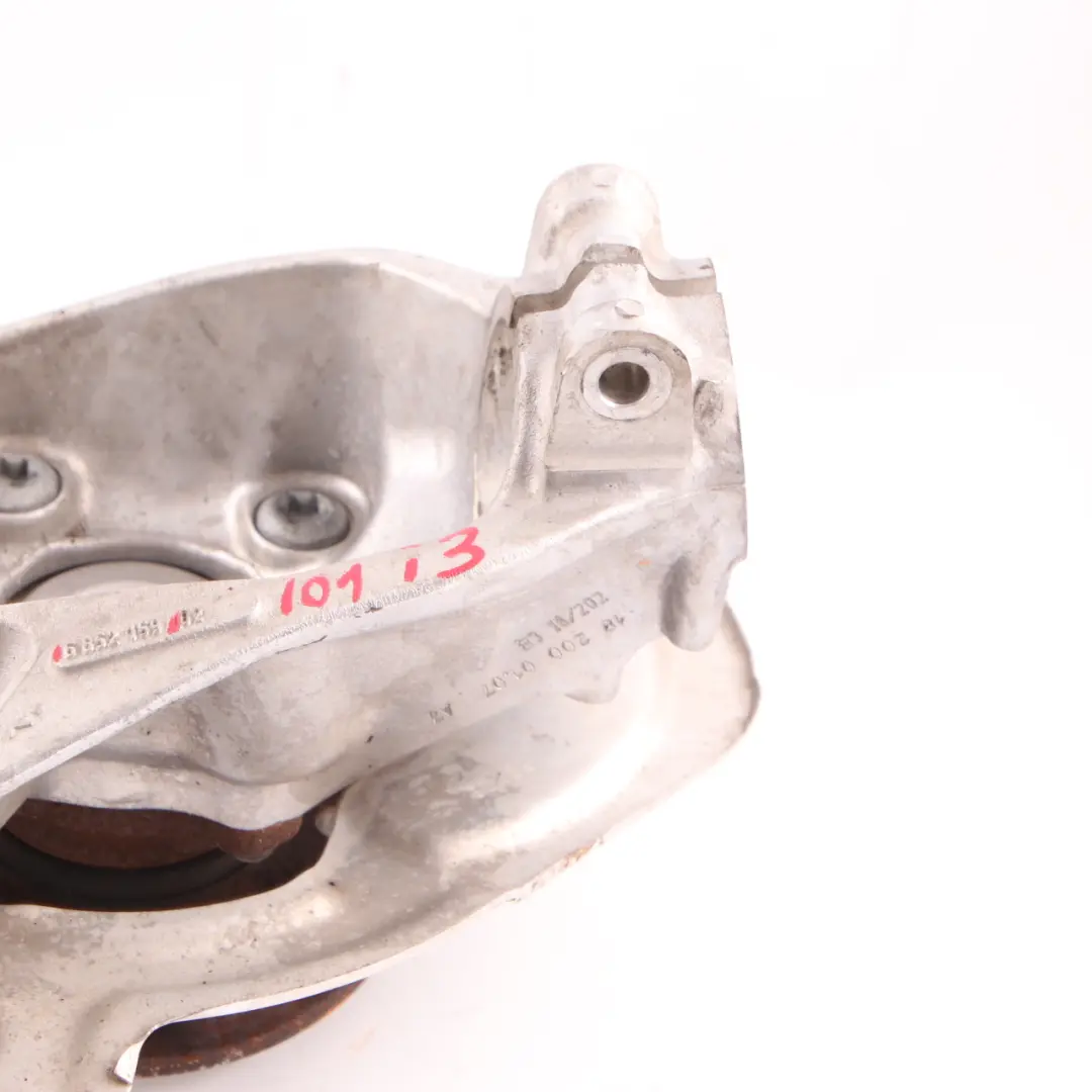 Carrier Front Left N/S Axle Suspension Bracket Mount to BMW i3 I01 Wheel with Part number 6852159 BMW i3 I01 Wheel Carrier Front Left N/S Axle Suspension Bracket Mount - SKU 6852159 - Part number 6852159