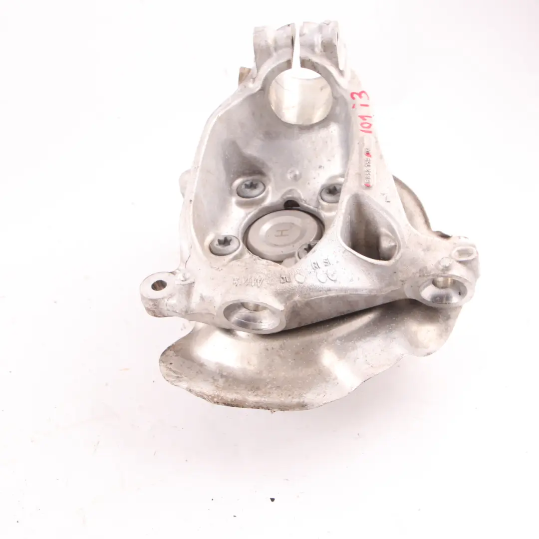 Carrier Front Left N/S Axle Suspension Bracket Mount to BMW i3 I01 Wheel with Part number 6852159 BMW i3 I01 Wheel Carrier Front Left N/S Axle Suspension Bracket Mount - SKU 6852159 - Part number 6852159