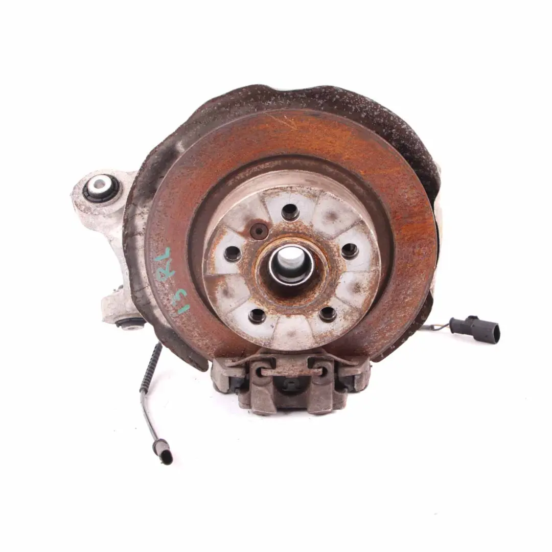 Suspension Left N/S Leg Wheel Hub Caliper Axle Brake Disc to BMW i3 I01 Rear with Part number 6852161 BMW i3 I01 Rear Suspension Left N/S Leg Wheel Hub Caliper Axle Brake Disc - SKU 6852161-1 - Part number 6852161