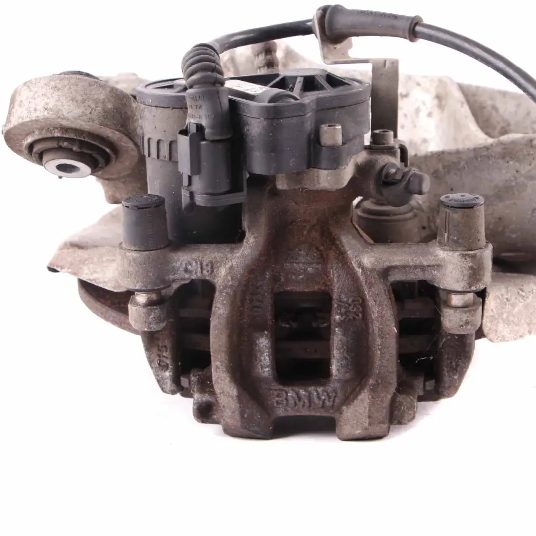 Suspension Left N/S Leg Wheel Hub Caliper Axle Brake Disc to BMW i3 I01 Rear with Part number 6852161 BMW i3 I01 Rear Suspension Left N/S Leg Wheel Hub Caliper Axle Brake Disc - SKU 6852161-1 - Part number 6852161