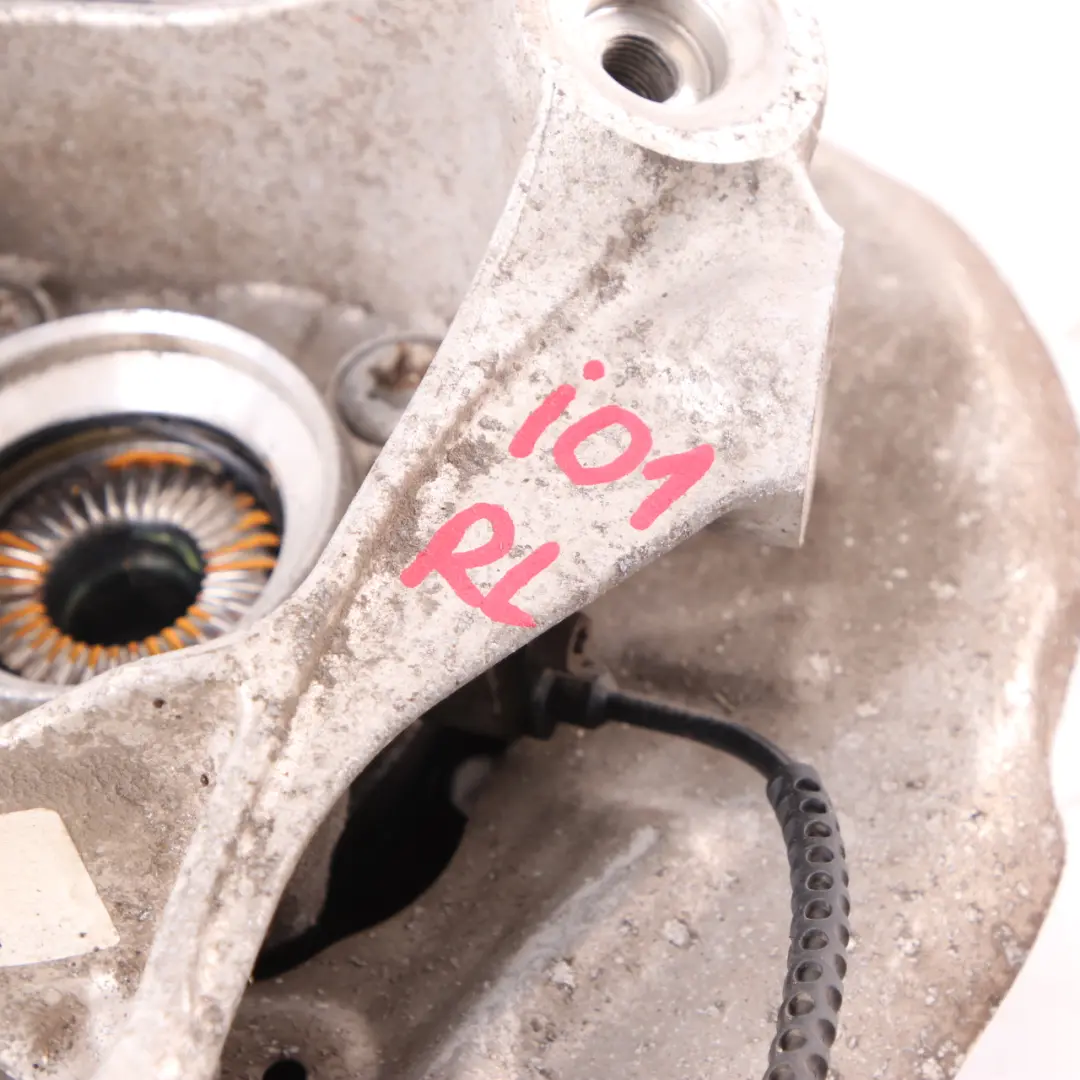 Suspension Left N/S Leg Wheel Hub Caliper Axle Brake Disc to BMW i3 I01 Rear with Part number 6852161 BMW i3 I01 Rear Suspension Left N/S Leg Wheel Hub Caliper Axle Brake Disc - SKU 6852161-1 - Part number 6852161