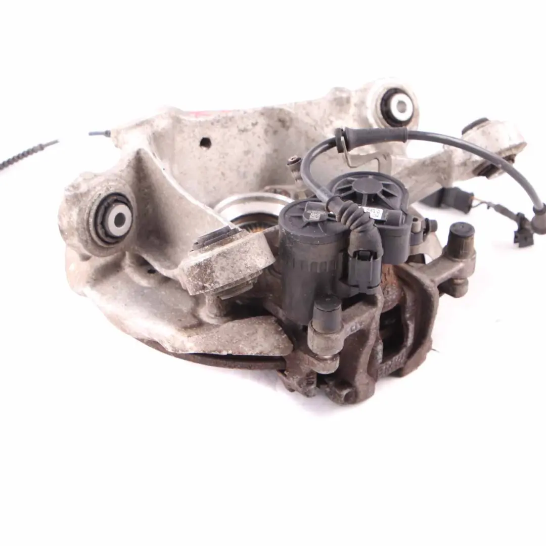 Suspension Left N/S Leg Wheel Hub Caliper Axle Brake Disc to BMW i3 I01 Rear with Part number 6852161 BMW i3 I01 Rear Suspension Left N/S Leg Wheel Hub Caliper Axle Brake Disc - SKU 6852161-1 - Part number 6852161