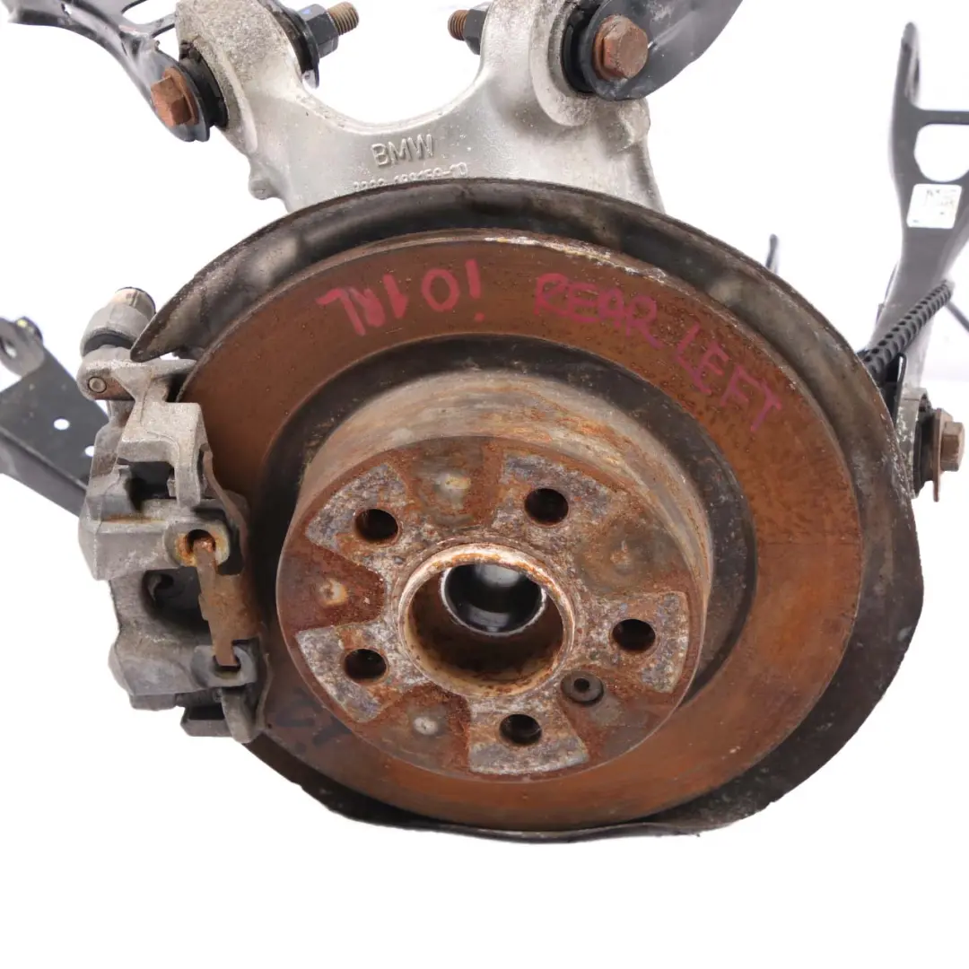 Suspension Left N/S Leg Wheel Hub Caliper Axle Brake Disc to BMW i3 I01 Rear with Part number 6852161 BMW i3 I01 Rear Suspension Left N/S Leg Wheel Hub Caliper Axle Brake Disc - SKU 6852161 - Part number 6852161