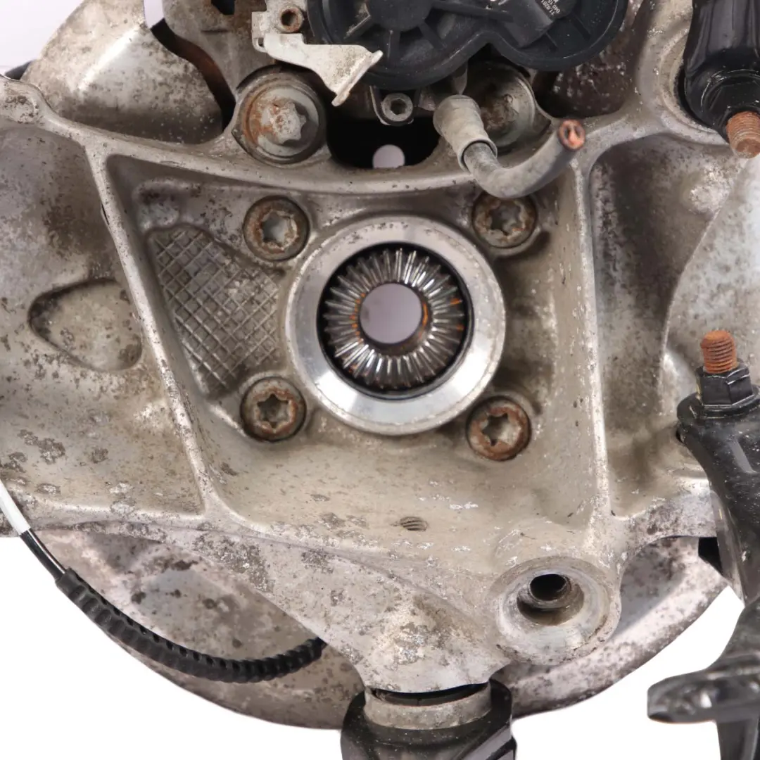 Suspension Left N/S Leg Wheel Hub Caliper Axle Brake Disc to BMW i3 I01 Rear with Part number 6852161 BMW i3 I01 Rear Suspension Left N/S Leg Wheel Hub Caliper Axle Brake Disc - SKU 6852161 - Part number 6852161