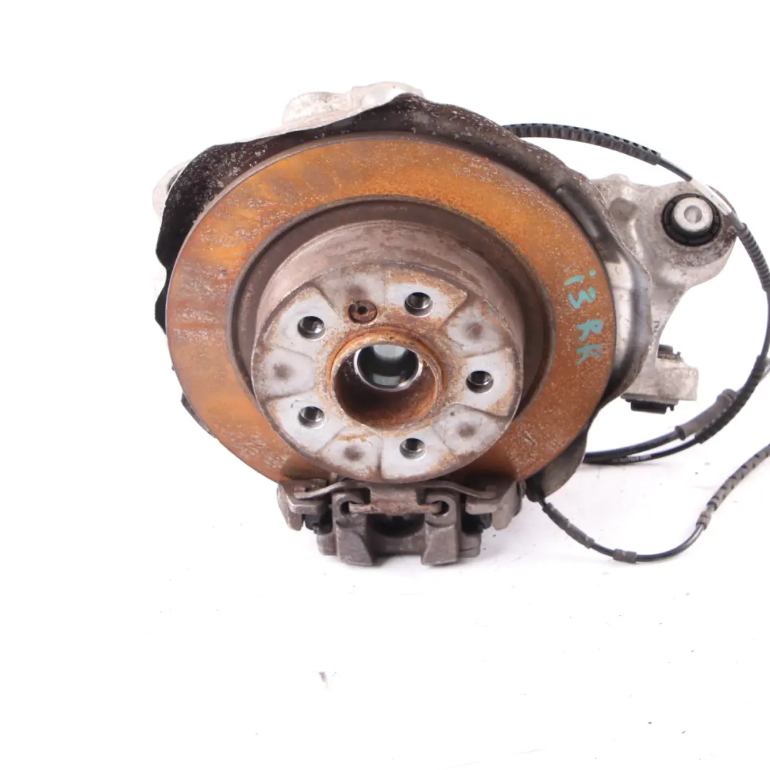 Suspension Right O/S Leg Wheel Hub Caliper Axle Brake Disc to BMW i3 I01 Rear with Part number 6852162 BMW i3 I01 Rear Suspension Right O/S Leg Wheel Hub Caliper Axle Brake Disc - SKU 6852162-1 - Part number 6852162