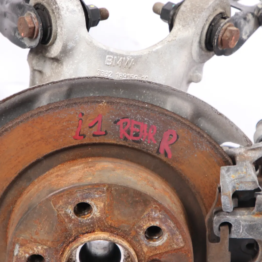 Suspension arrière jambe droite moyeu de roue étrier essieu pour BMW i3 I01 à propos du numéro de pièce 6852162 BMW i3 I01 Suspension arrière jambe droite moyeu de roue étrier essieu - SKU 6852162 - Numéro de pièce 6852162