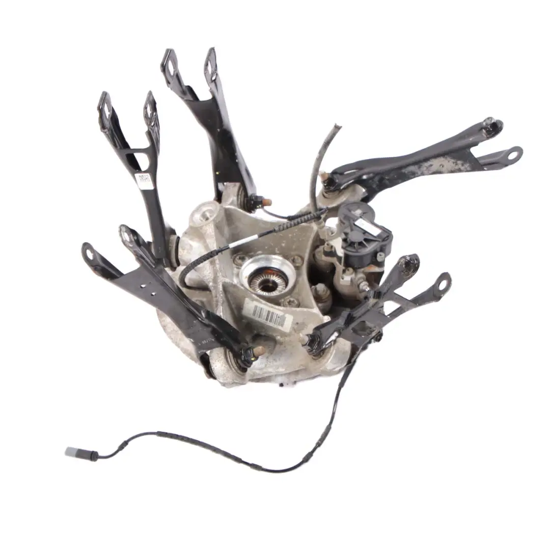 Suspension Right Leg Wheel Hub Caliper Axle Brake Disc to BMW i3 I01 Rear with Part number 6852162 BMW i3 I01 Rear Suspension Right Leg Wheel Hub Caliper Axle Brake Disc - SKU 6852162 - Part number 6852162